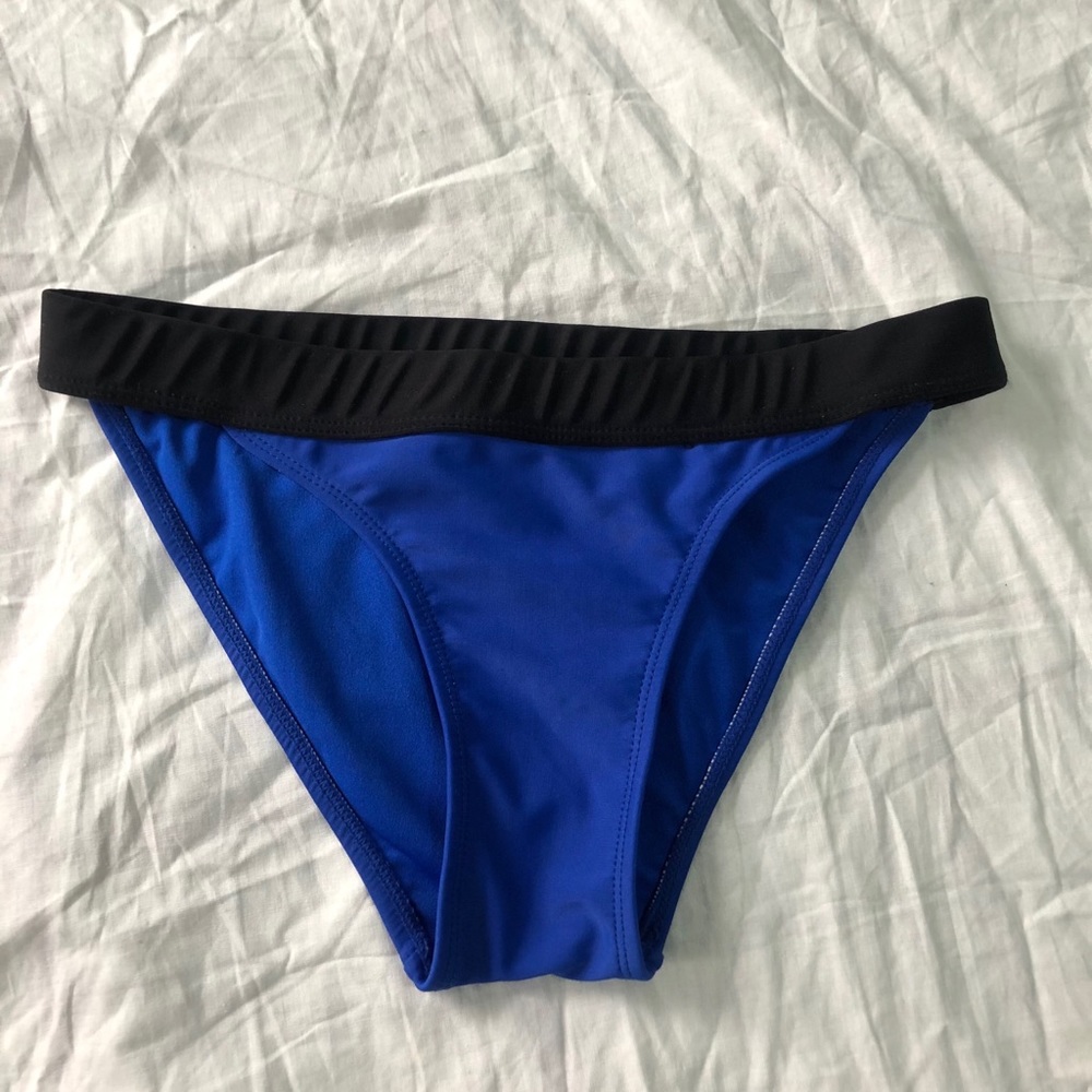Forever 21 Blue Bikini Bottoms - Picture 1 of 3